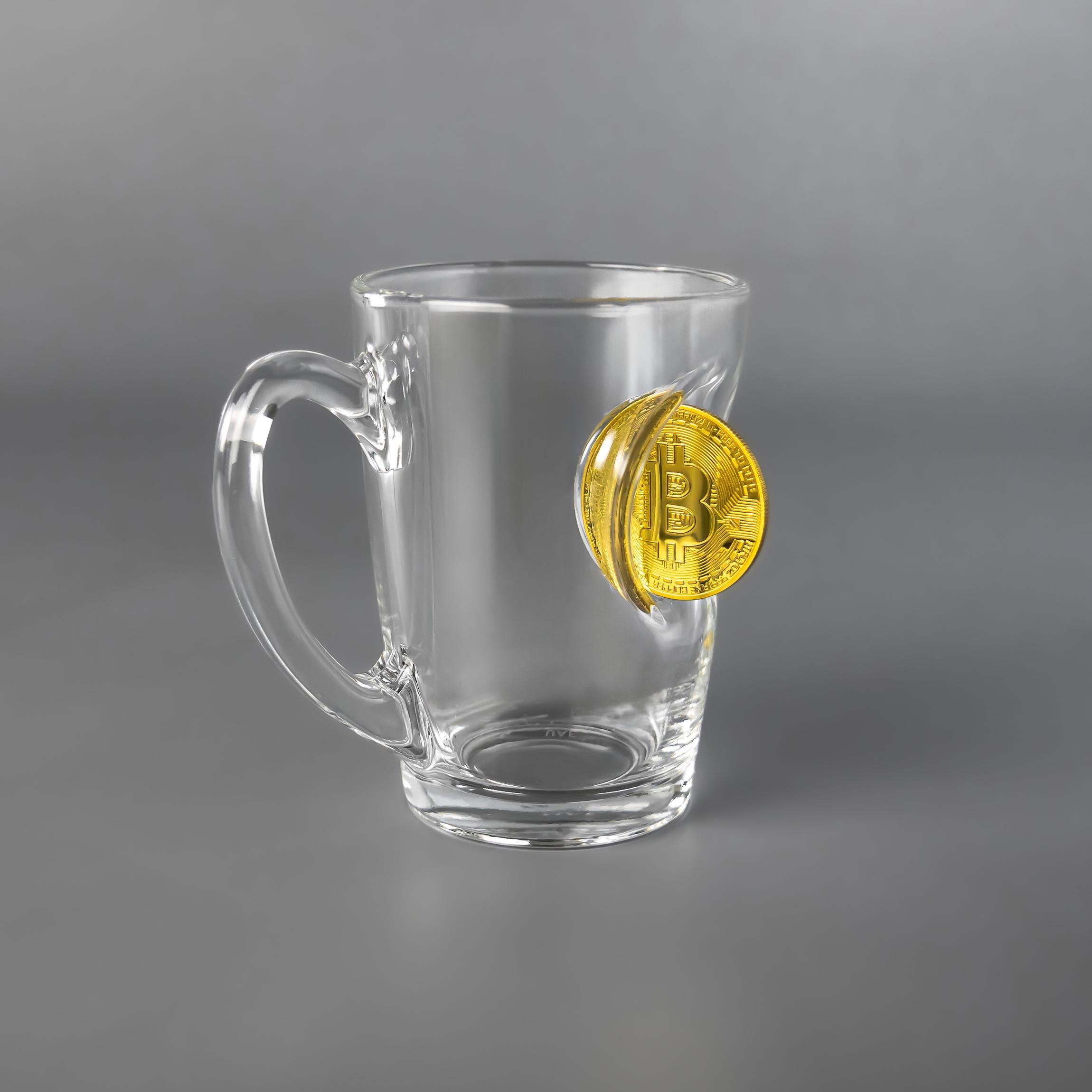 Чашка с биткоином 310 мл