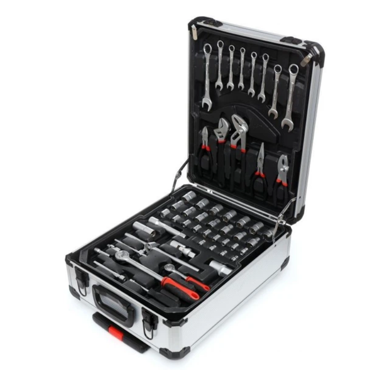 Набор инструментов Kraft&Dele KD314 188 элементов Серебристый (31213334)