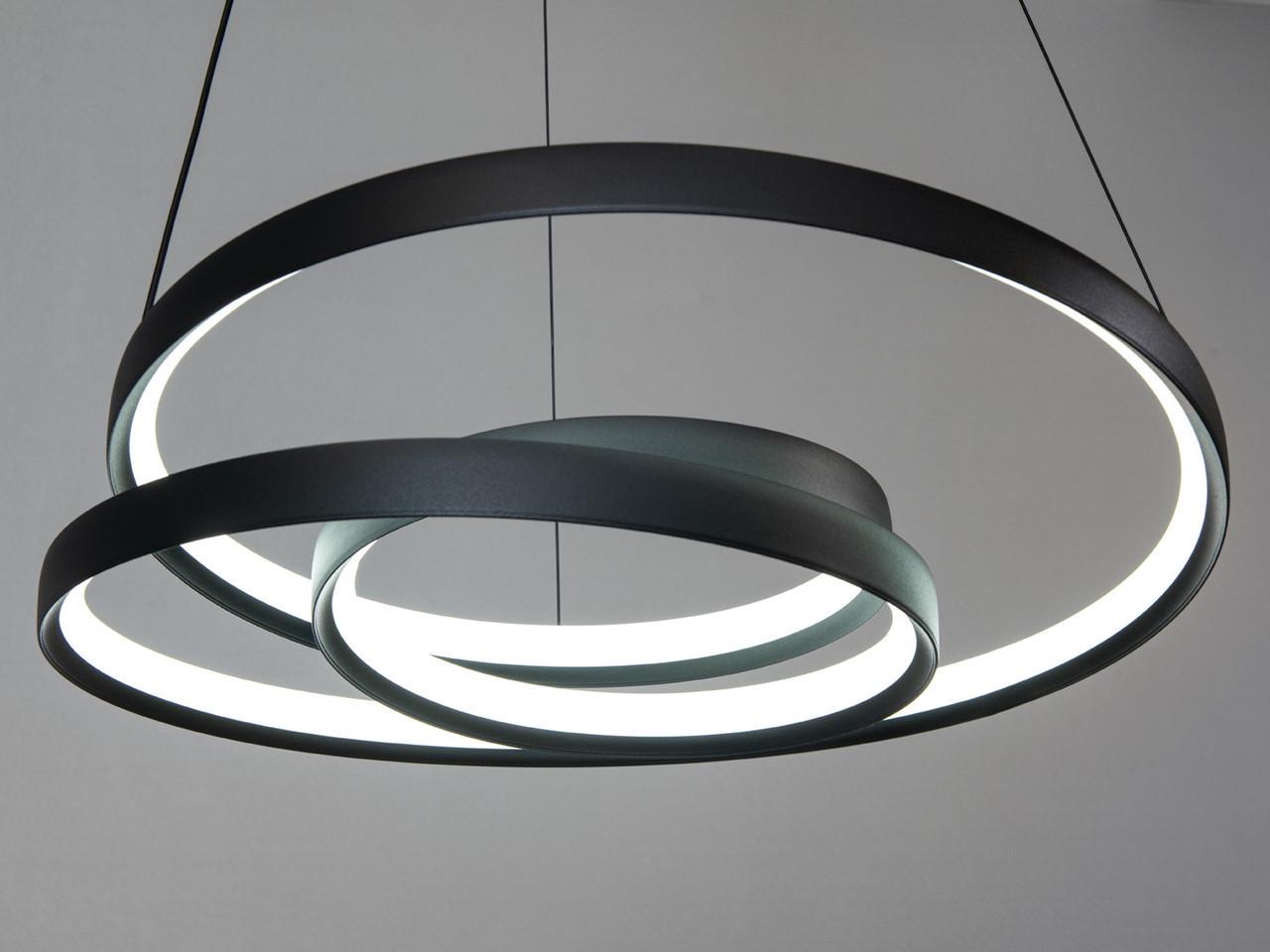 Люстра светодиодная EcoLed 90W 7514/480BK Черный