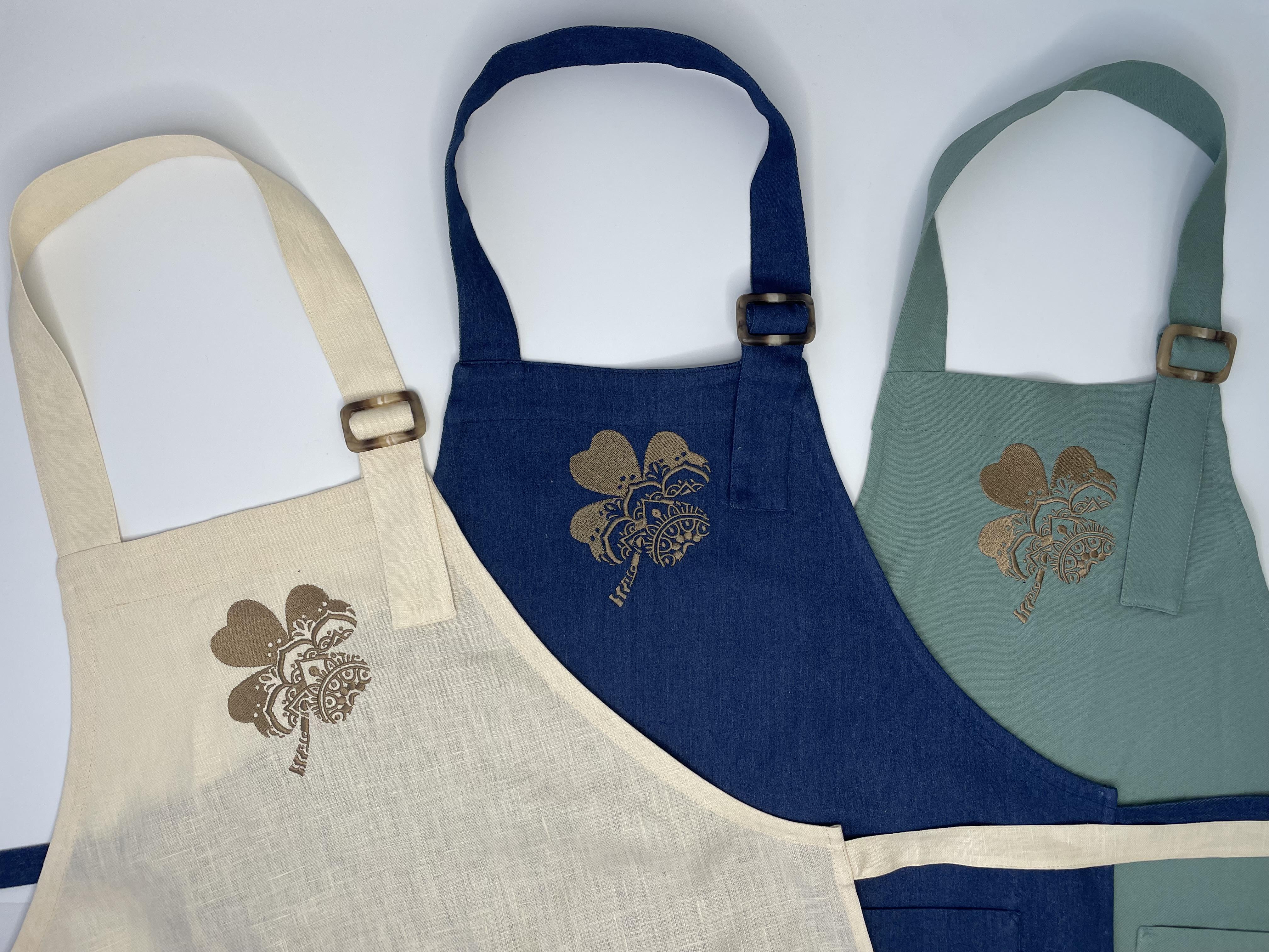 Фартук джинсовый с вышивкой Clever (30087291) - фото 7 Фартук джинсовый с вышивкой Clever (30087291) - фото 7