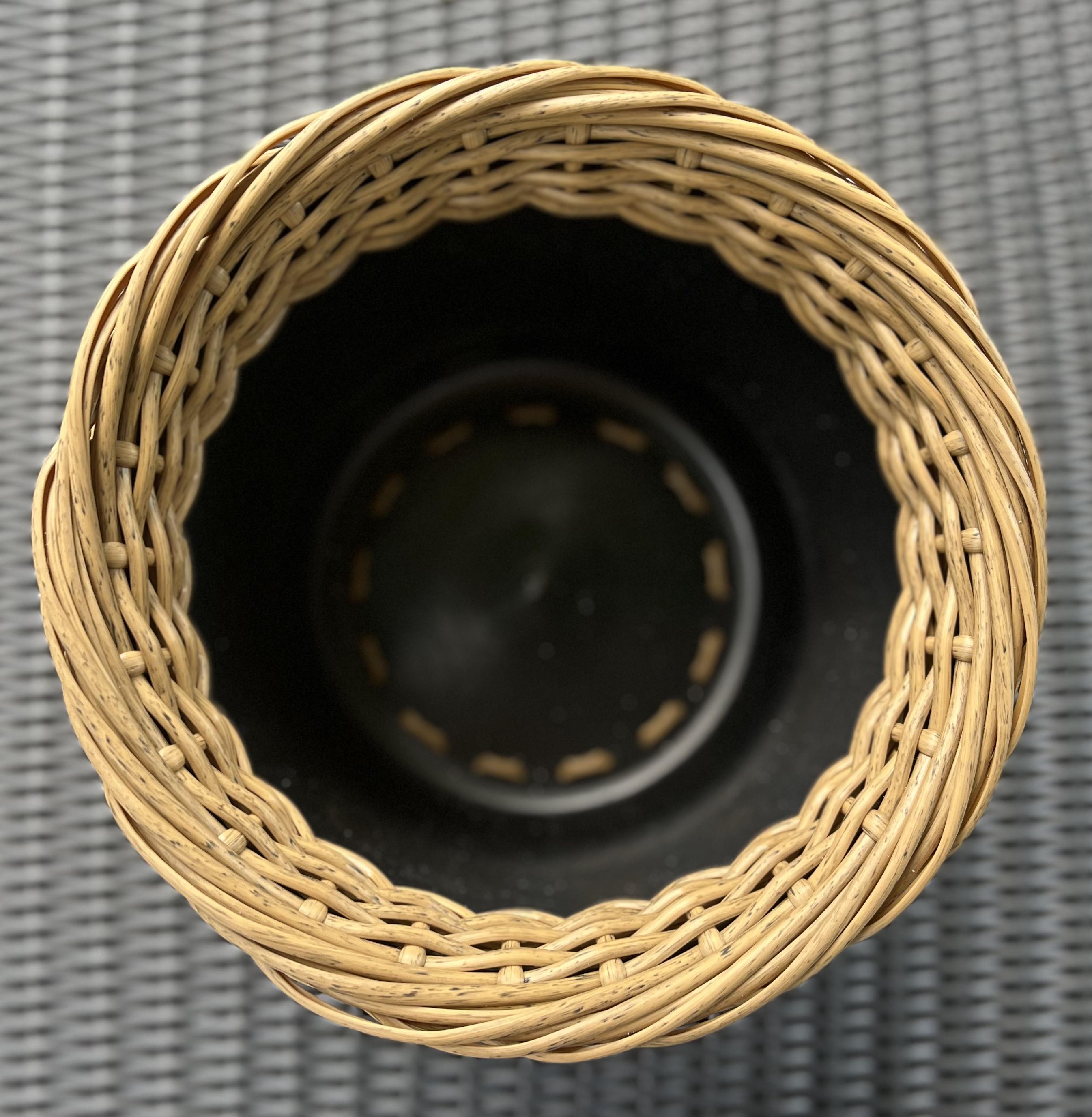 Кашпо для цветов из искусственного ротанга 13 л Дерево (27927865) - фото 2 Кашпо для цветов из искусственного ротанга 13 л Дерево (27927865) - фото 2