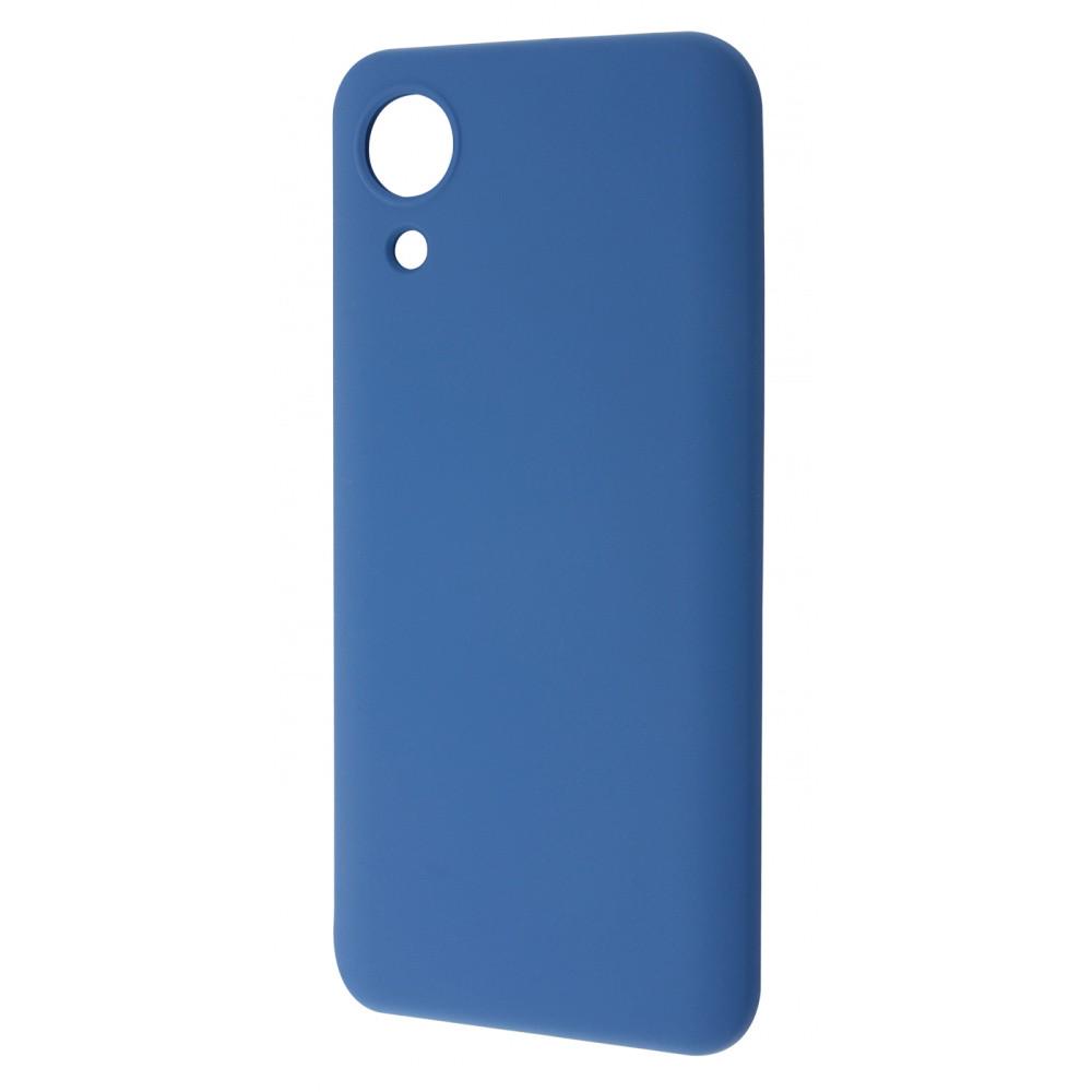 Чехол однотонный WAVE Colorful Case (TPU) Samsung Galaxy A03 Core (A032F) blue