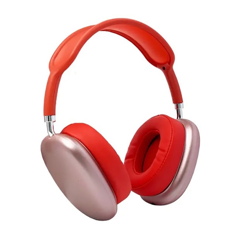 Наушники беспроводные UKC P9 Bluetooth Red (tf6810)