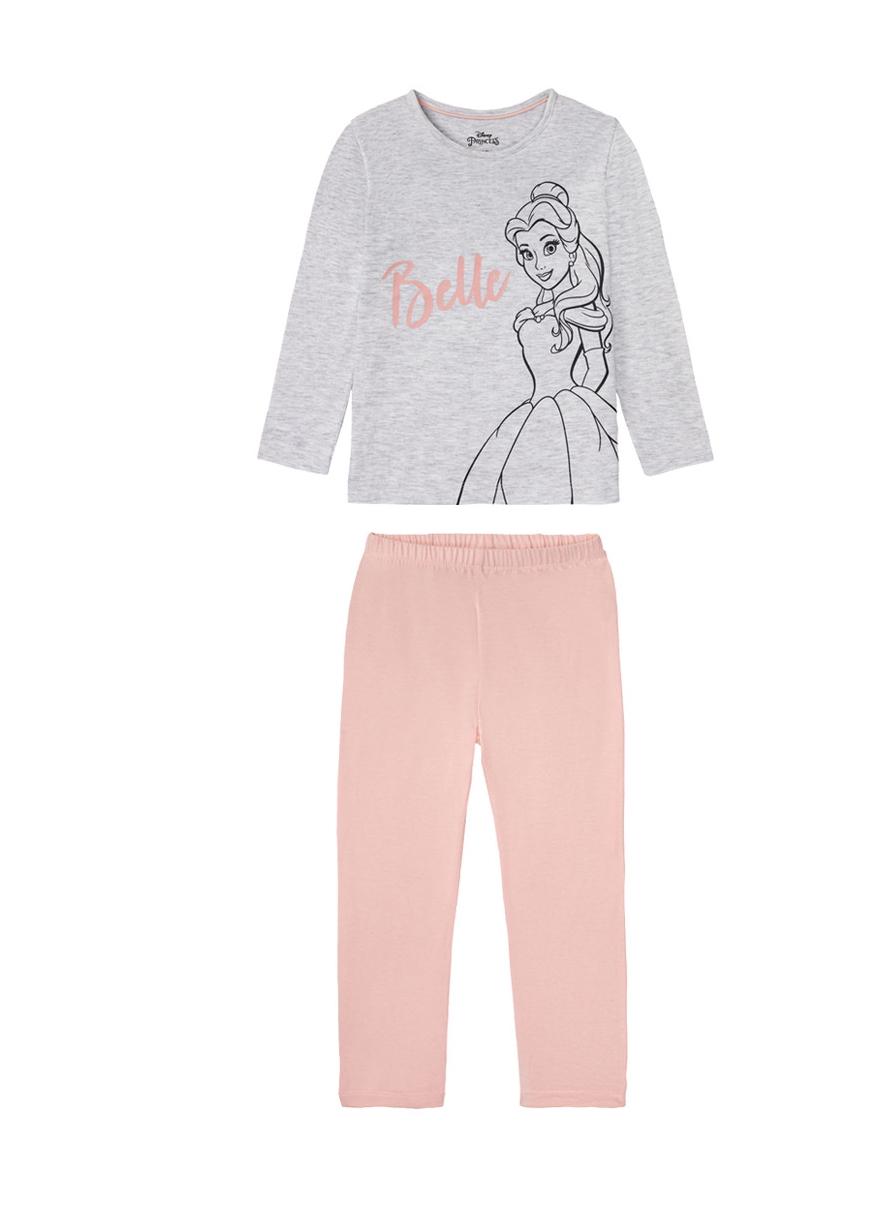 Пижама для девочки Disney Принцессы 375296 лонгслив/штаны 110-116 см 4-6 лет Разноцветный (74200)