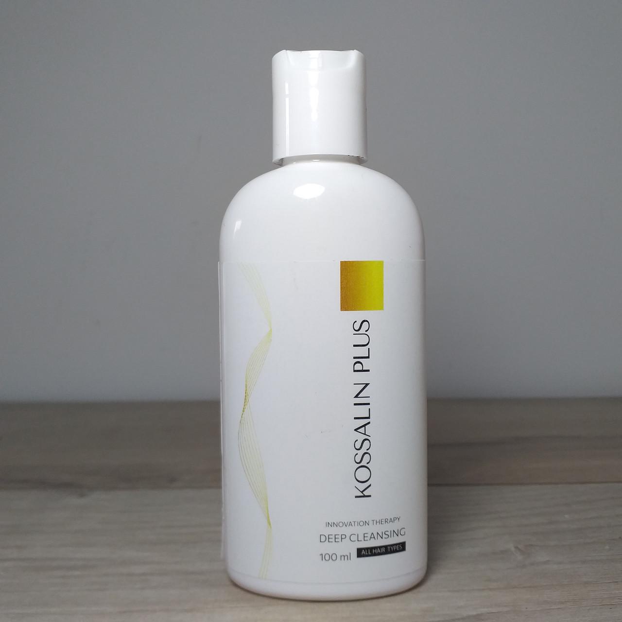 Шампунь для глибокого очищення волосся та шкіри голови Kossalin plus 100 мл (X-526) - фото 3 Шампунь для глибокого очищення волосся та шкіри голови Kossalin plus 100 мл (X-526) - фото 3