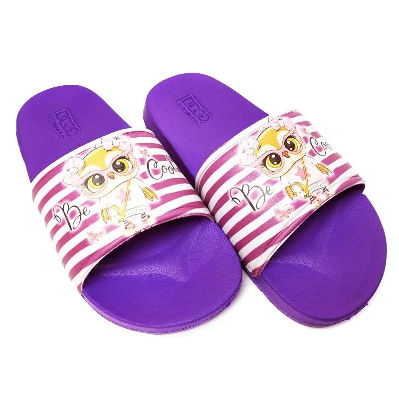 Шлепанцы для девочки dagostyle 19-19,5 см р. 30 Фиолетовый  (303-30)