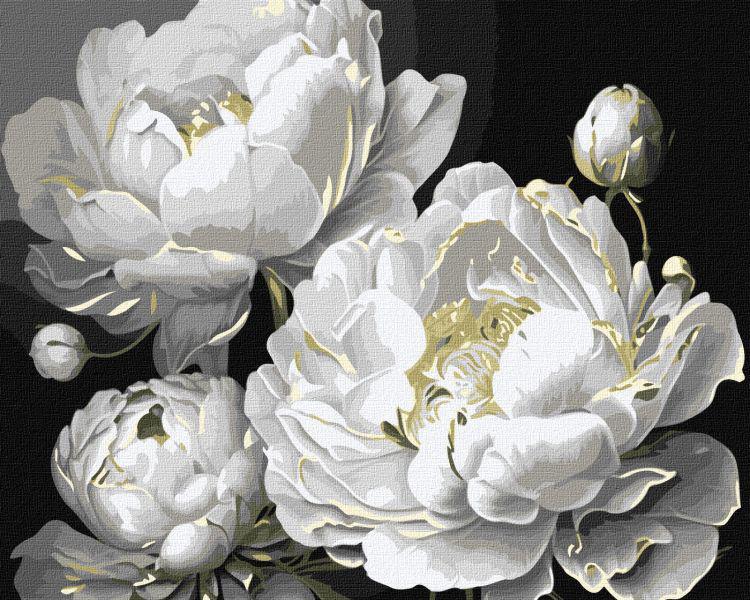 Картина по номерам Ideyka Безупречная красота с красками металлик 2 40x50 см (Id-KHO3302)