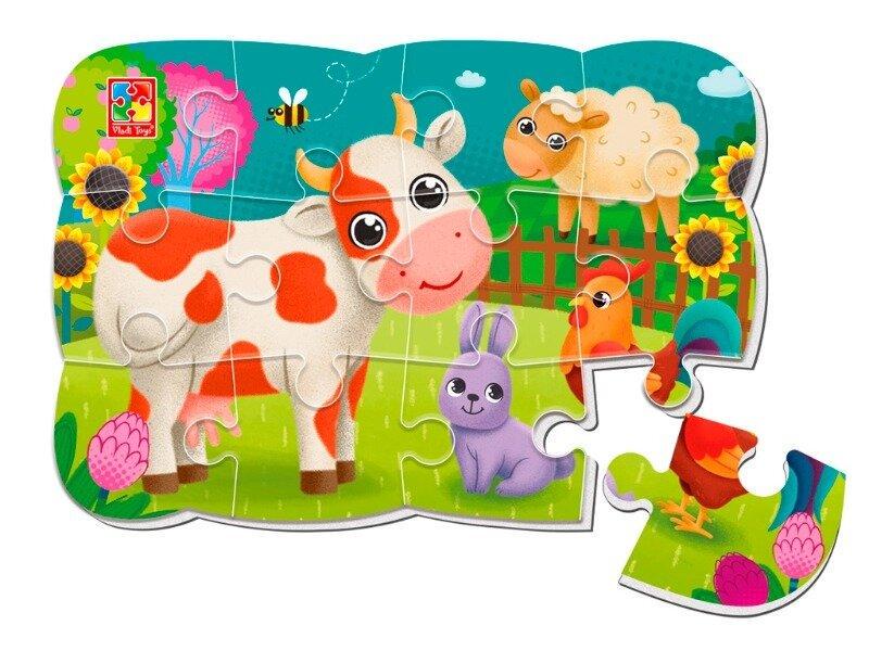 Гра розвиваюча Vladi Toys пазли магнітні А5 Ферма (VT3205-89)