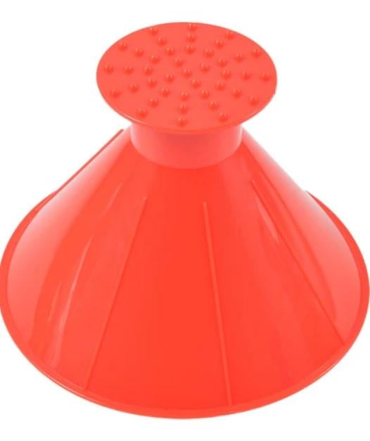 Скребок для очищення скла від льоду та снігу Glass Snow Loader 2 шт. Червоний (2104618787)