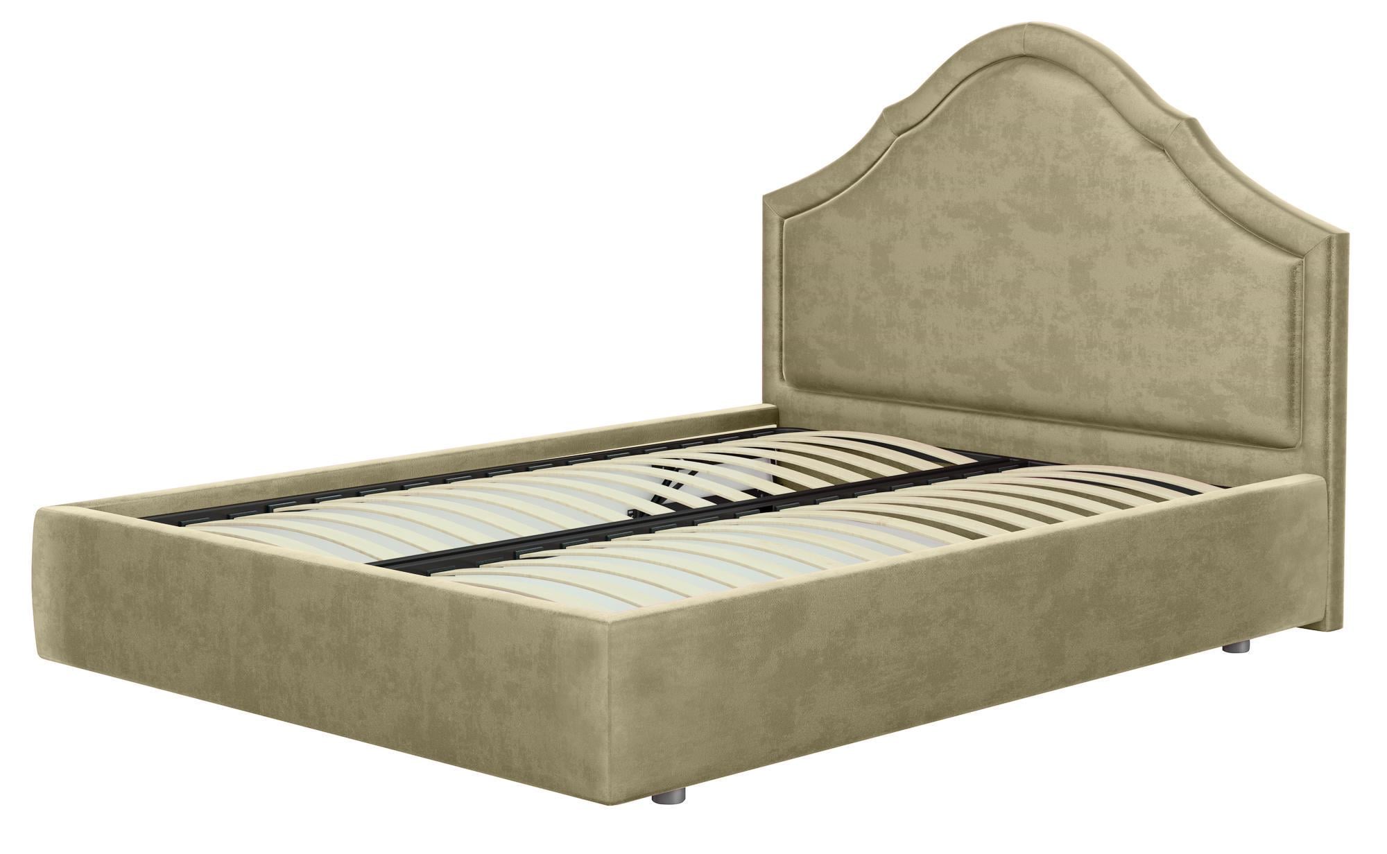 Кровать Альберта с подъемным механизмом 180х200 см Allure Ecru (10692478)