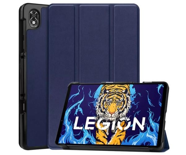 Чехол-книжка Custer Magnet Flip Cover для Lenovo Legion Y700 2022 Темно-синий
