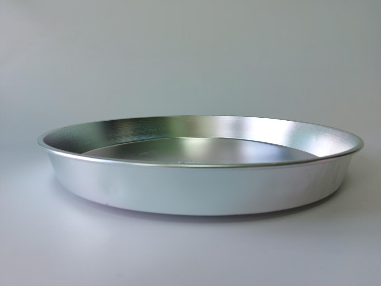 Деко алюмінієве кругле Форма для випікання та запікання в духовці алюмінієва D 43 cm H 5 cm 19706 - фото 2 Деко алюмінієве кругле Форма для випікання та запікання в духовці алюмінієва D 43 cm H 5 cm 19706 - фото 2