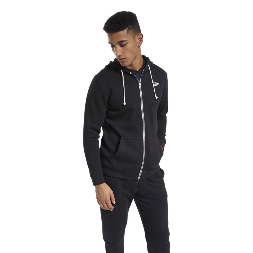 Худі чоловіче Reebok Training Essentials Fleece Zip Up FU3241 XS - фото 3