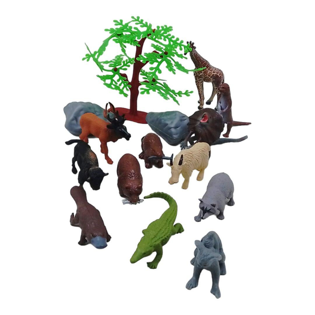 Дитяча ігрова фігурка Wild life у тубусі (236990)