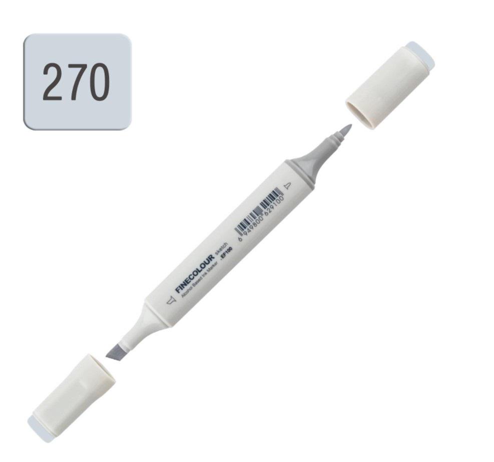 Маркер спиртовий Finecolour Sketchmarker 270 CG270 Різкий сірий (EF100-270) - фото 2 Маркер спиртовий Finecolour Sketchmarker 270 CG270 Різкий сірий (EF100-270) - фото 2