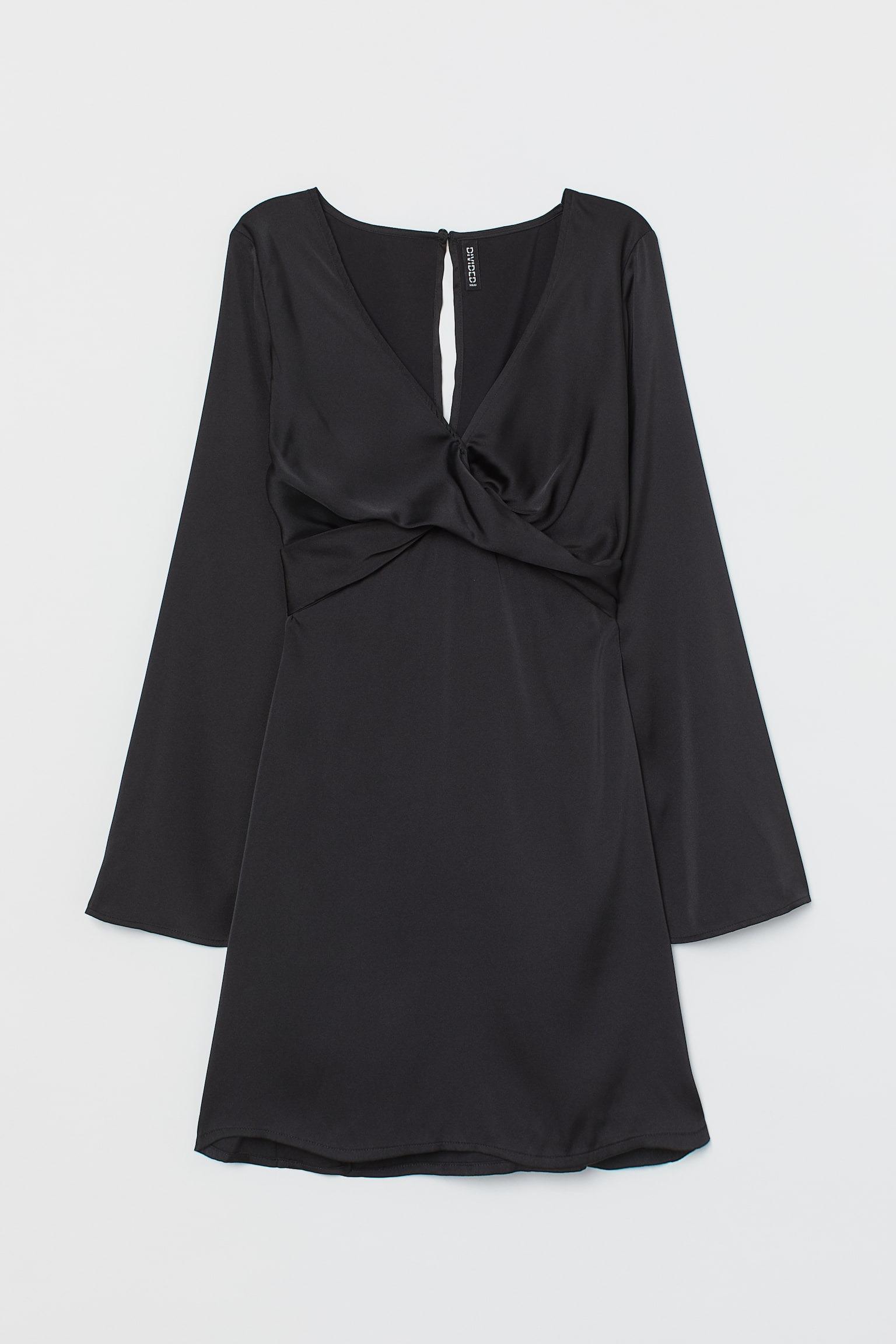 Платье атласное р. 46 Черный (8262550wer)