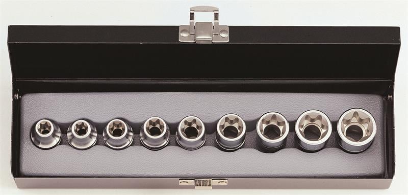 Набір головок Force FOR 4093 1/2" 9 шт.