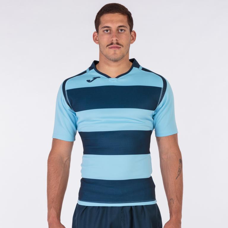 Футболка Joma 100735.312 T-Shirt Prorugby Ii XL Navy/Sky Blue (9996967744099)