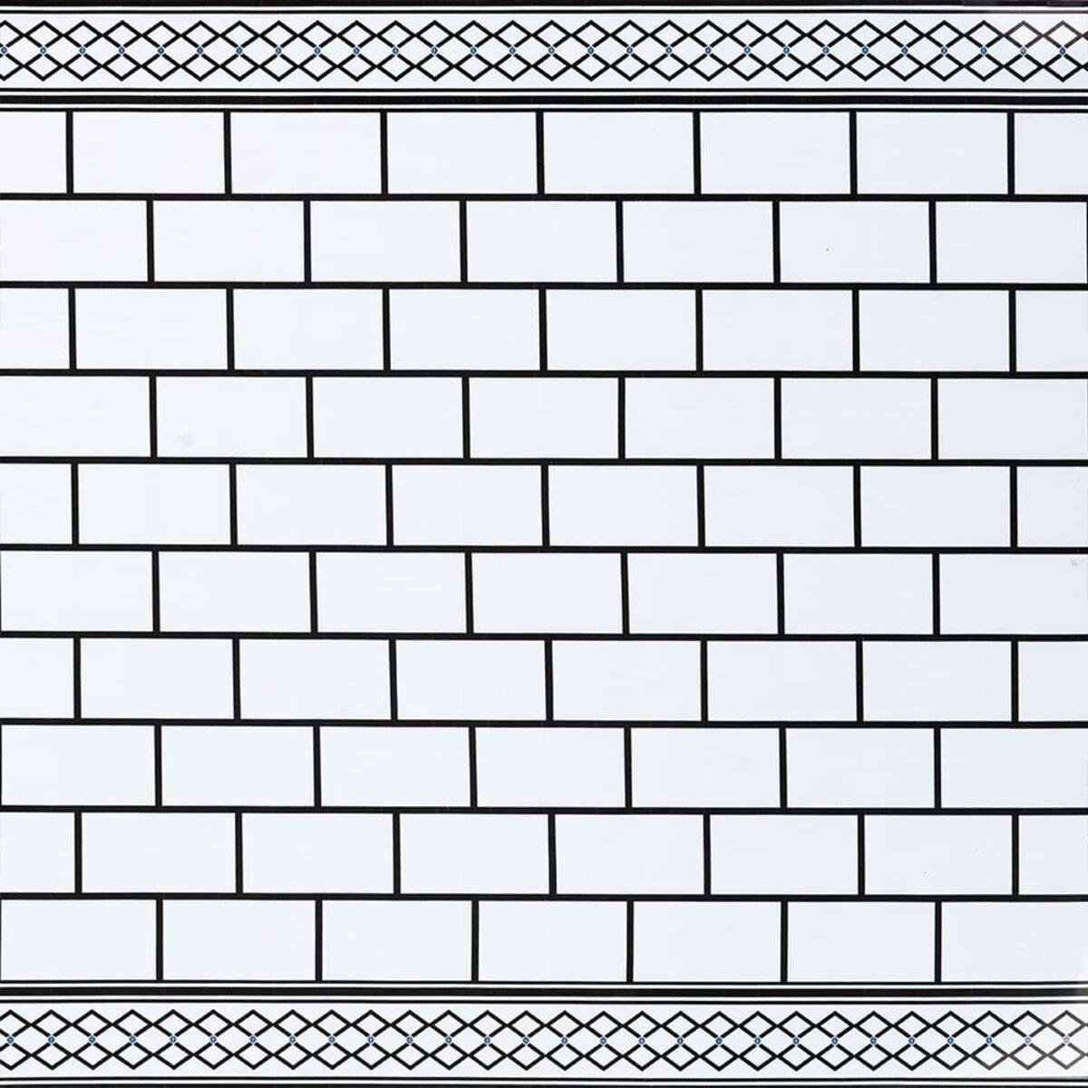 Декоративная виниловая плитка Sticker Wall SW-00000534 глянцевая самоклеящаяся 600х600х1,5 мм (991942847)