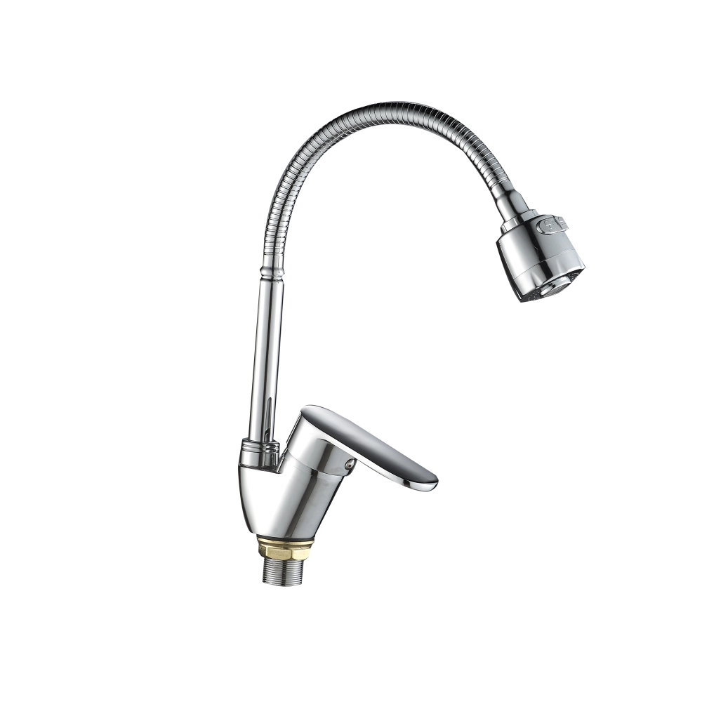 Смеситель для кухни Tani 008F4 k40 LDTAN008F4CRM44972 с гибким изливом Lidz Chrome