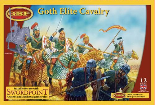 Набор миниатюр Gripping Beast SAGA Goth Elite Cavalry Cataphracts (2355761953)