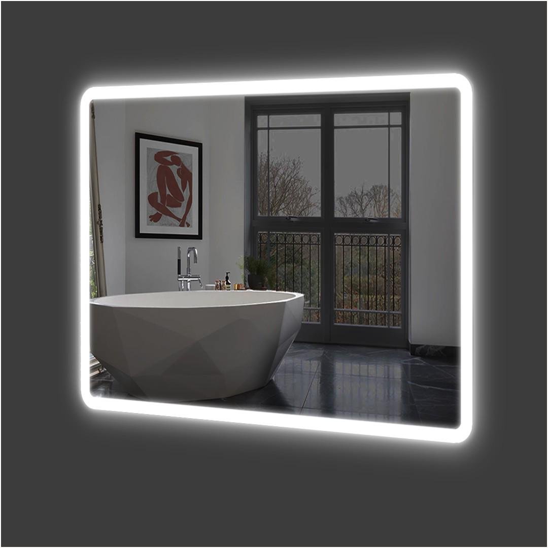 Зеркало Экватор ML-21 с LED подсветкой по периметру 60х40 см (25242712)