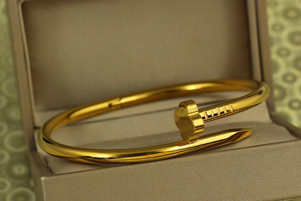 Браслет бенгл Stainless steel гвоздь four-leaf clover 60 мм 17-19 см Лимонный (35512597) Браслет бенгл Stainless steel гвоздь four-leaf clover 60 мм 17-19 см Лимонный (35512597)