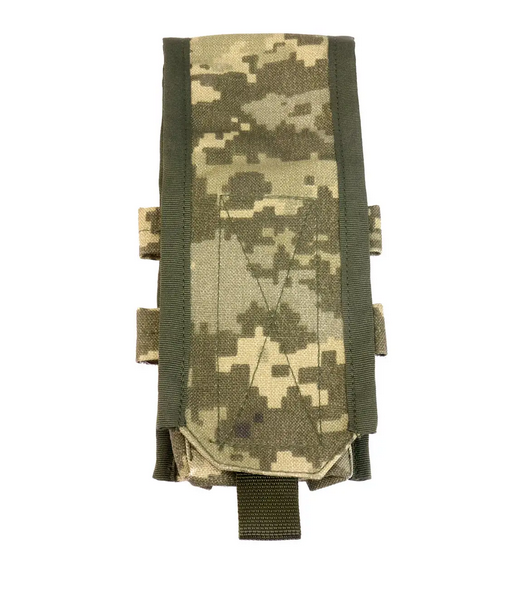 Підсумок під 2 магазини Cordura на пояс АК з клапаном Піксель - фото 3