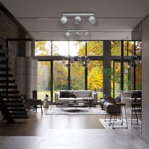 Спот накладной поворотный LEDCOIN ML411-3 под лампу Белый - фото 3 Спот накладной поворотный LEDCOIN ML411-3 под лампу Белый - фото 3