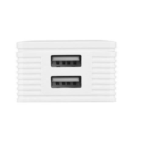 Зарядное устройство сетевое 2E WC1USB2.1A-CC 12W 2хUSB-A с кабелем USB-A-USB-C 1 м Белый - фото 5