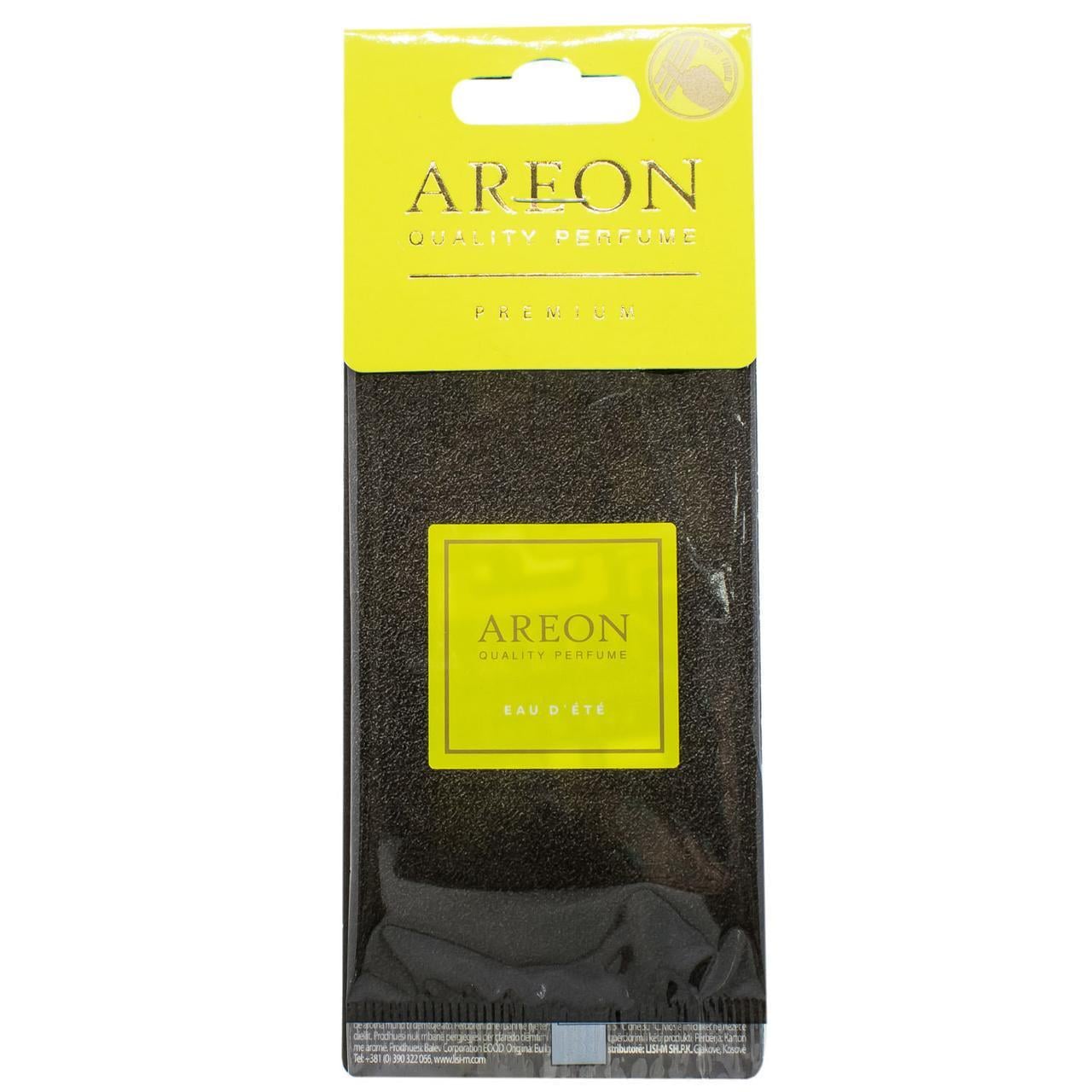 Ароматизатор на зеркало Areon Premium Eau d'Ete (DP02)
