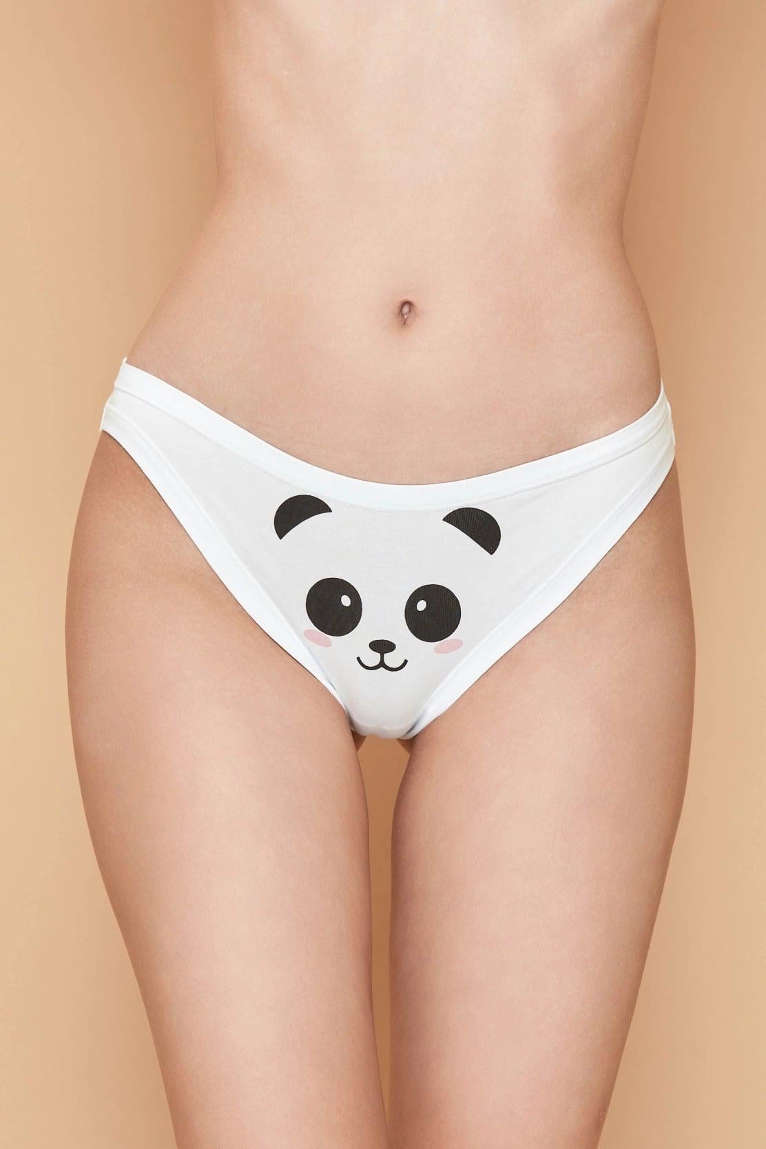 Набір жіночих трусів Obrana 200-12/12/20/20 200/203/200/203 р. 46 4 шт. Білий/Блакитний (17860)