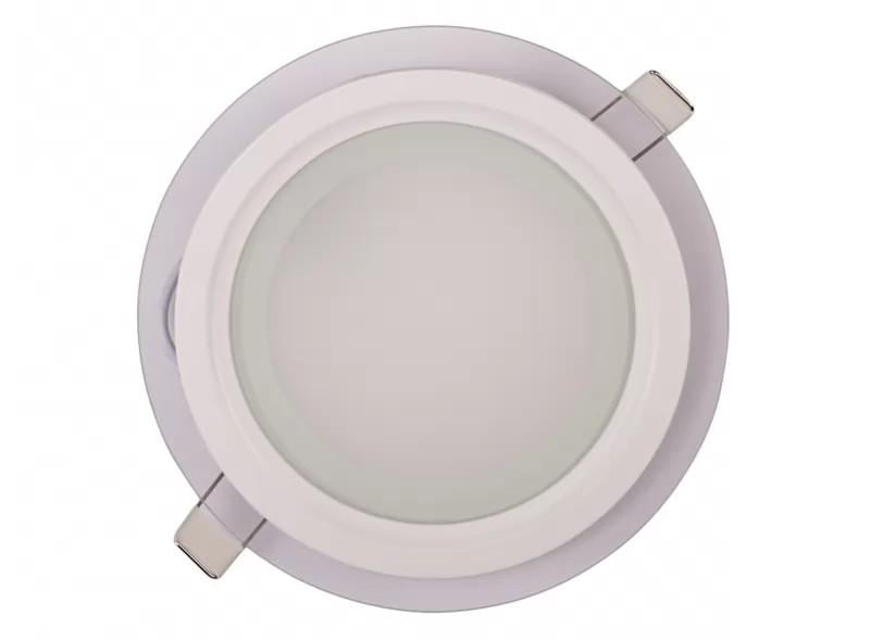 Панель LED Luxel DLRG-18N зі скляним декором 200х30 мм 18W (3335)