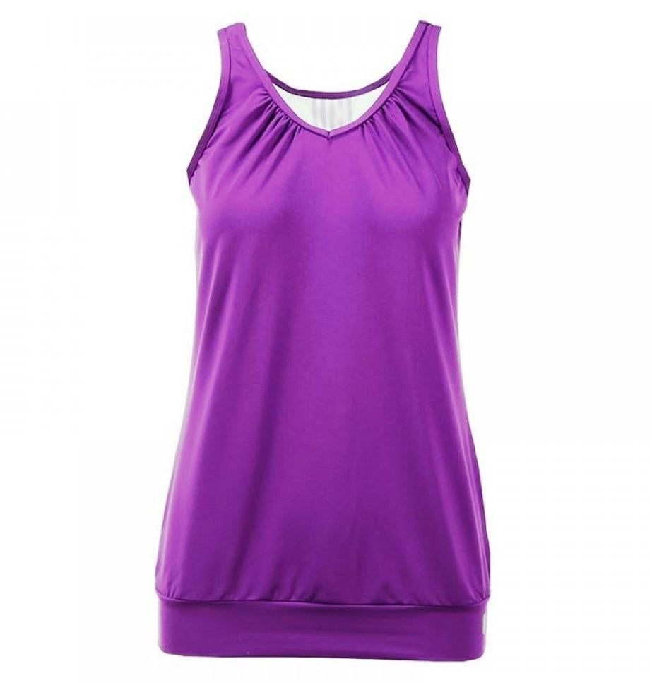 Майка женская K-Swiss Womens Buy sideline tank top XXS Purple (190125-518-XXS)
