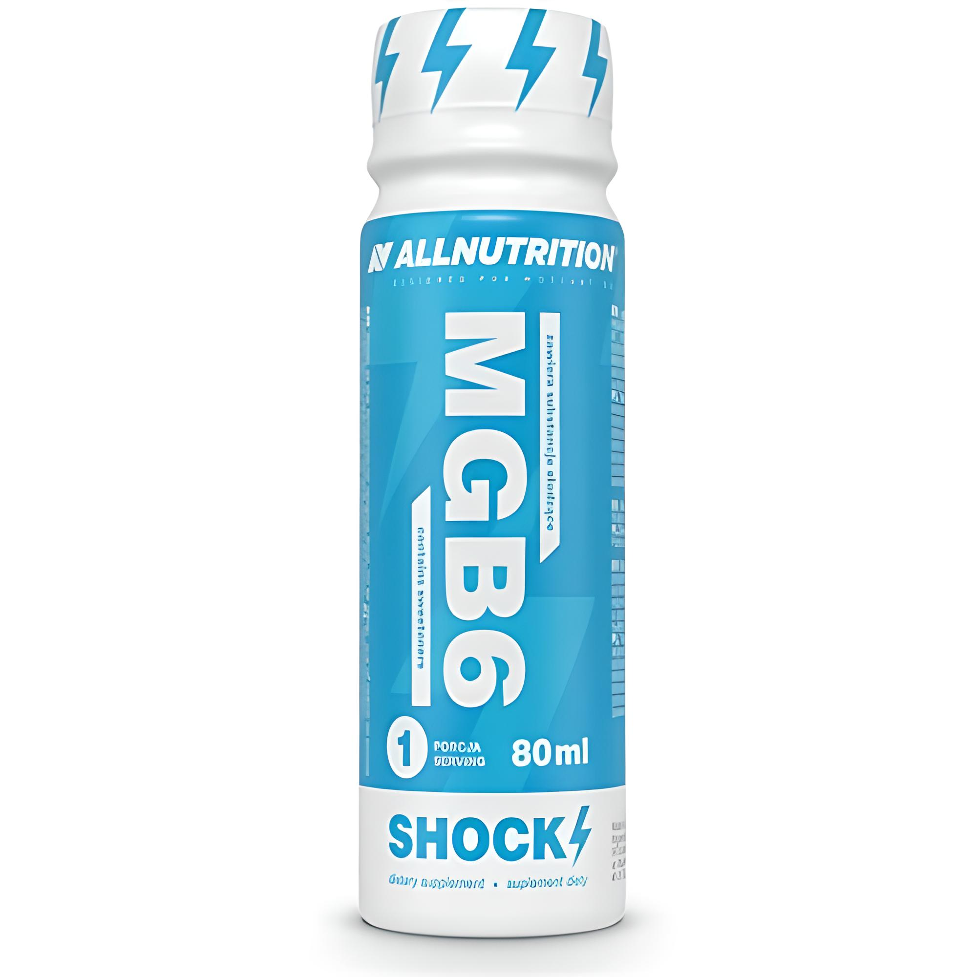 Витаминно-минеральный комплекс для спорта All Nutrition MGB6 Shock 80 мл Unflavored Витаминно-минеральный комплекс для спорта All Nutrition MGB6 Shock 80 мл Unflavored