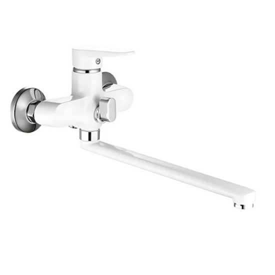 Смеситель для ванной однорычажный MIXXUS Elvis 006 White (MI6587)