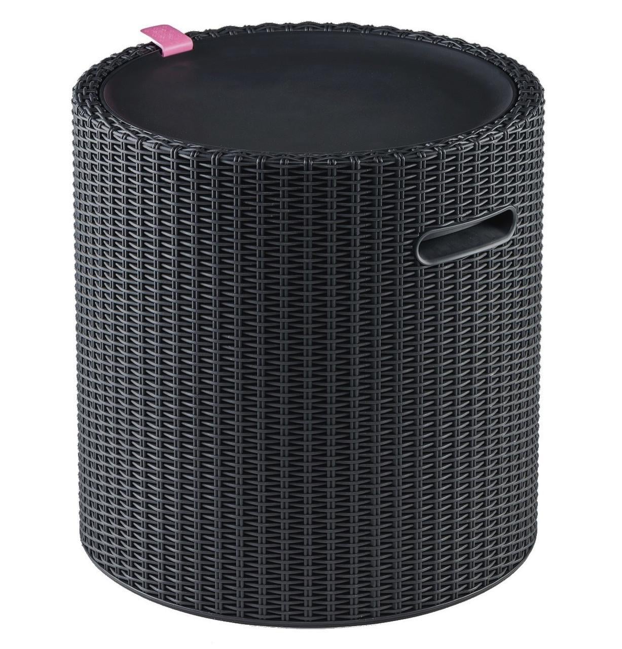 Стол-ящик садовый Keter COOL STOOL 43,7х43,7х44,3 см Антрацит (CNT00012534)