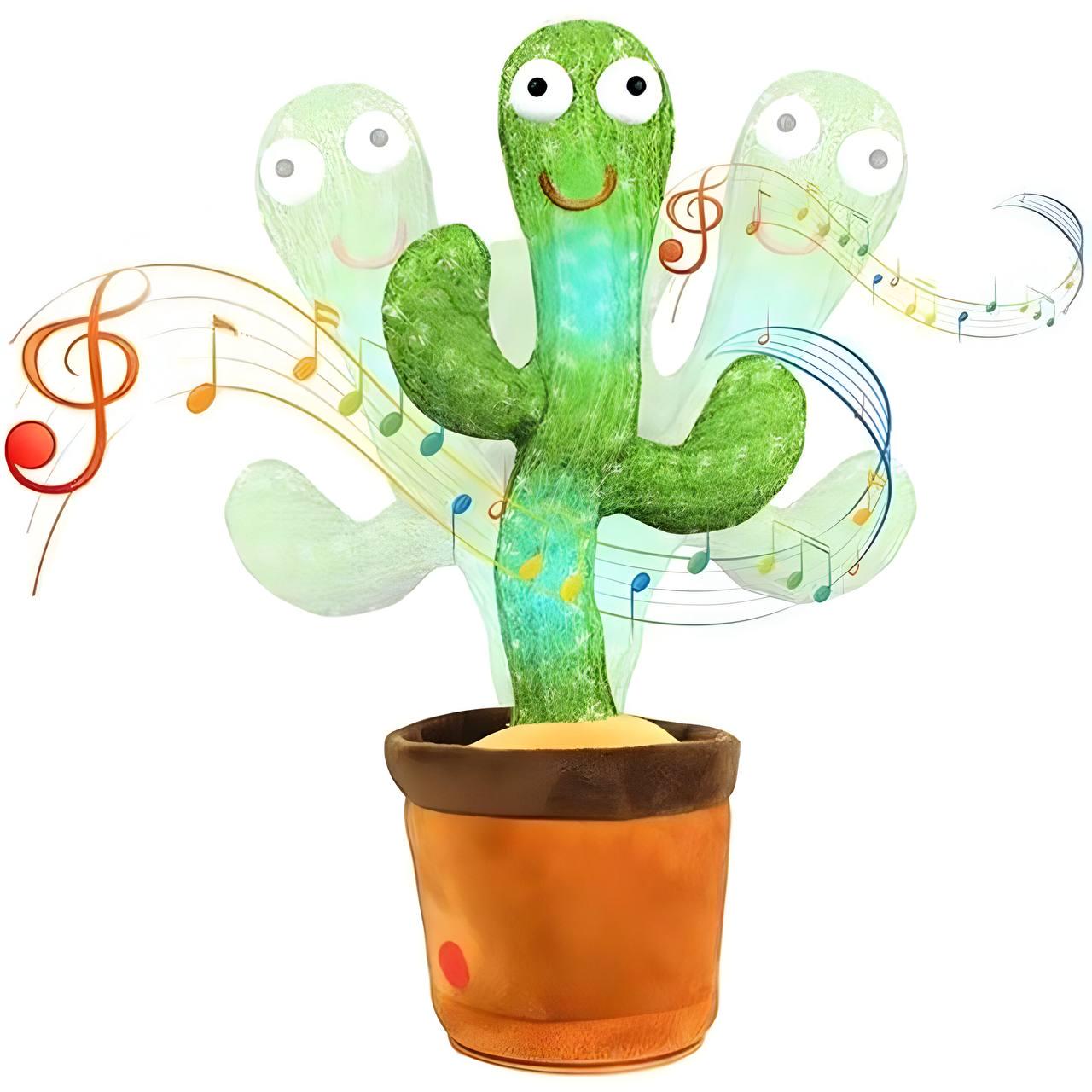 Танцюючий кактус Dancing Cactus з музикою та світлом (DNC1)