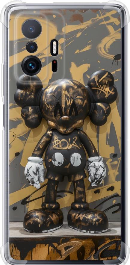 Чехол на Xiaomi 11T Bronze kaws (6097sp-2487-42517)