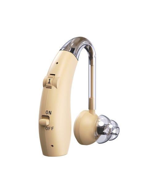 Підсилювач слуху VivaPhon акумуляторний завушний Бежевий (J-885)