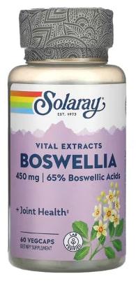Босвеллия Solaray Boswellia Extract 450 мг 60 veg capsules (SOR-39905)