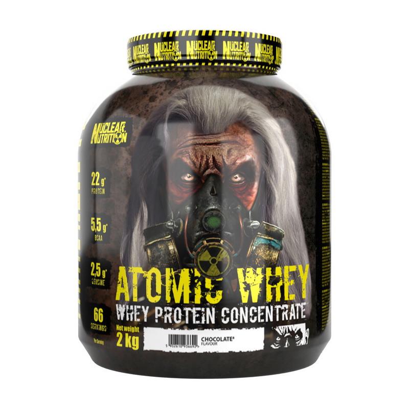Концентрат сывороточный Nuclear Nutrition Atomic Whey Protein Concentrate шоколад 2 кг (21536-01)