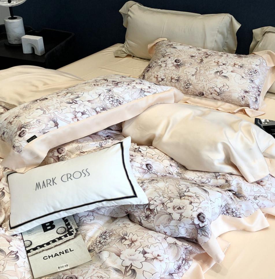 Комплект постельного белья Tensel Charmeuse Home евро 200х230 см/50х70 см (0011) - фото 2 Комплект постельного белья Tensel Charmeuse Home евро 200х230 см/50х70 см (0011) - фото 2