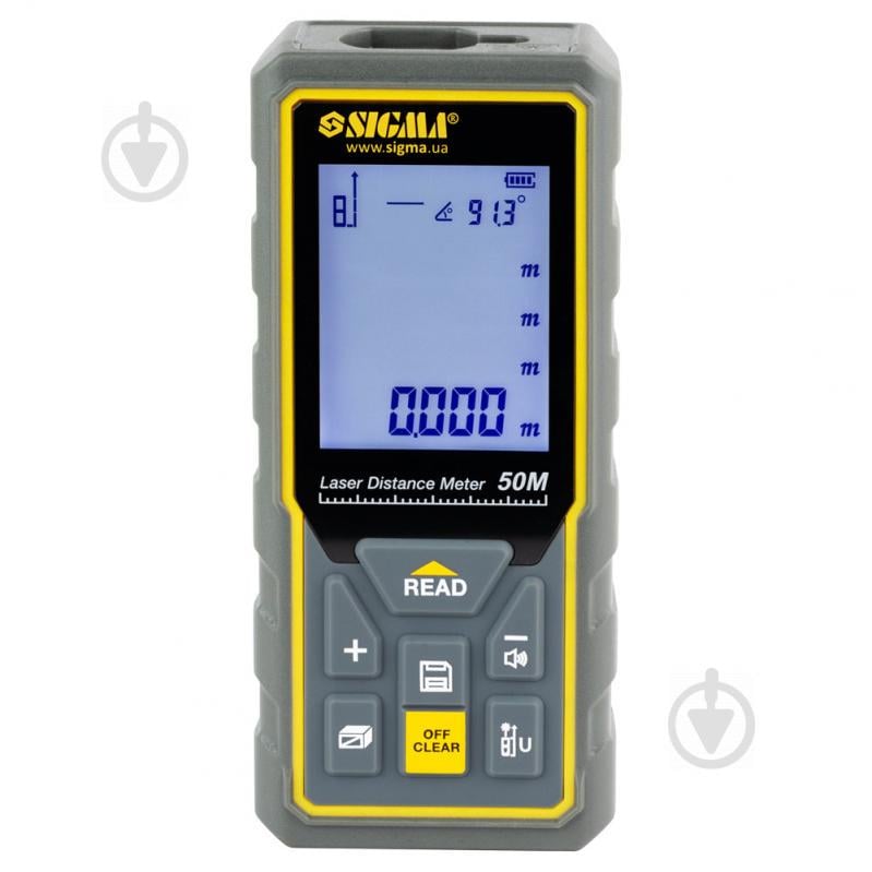 Далекомір лазерний 50м SIGMA (3727411)
