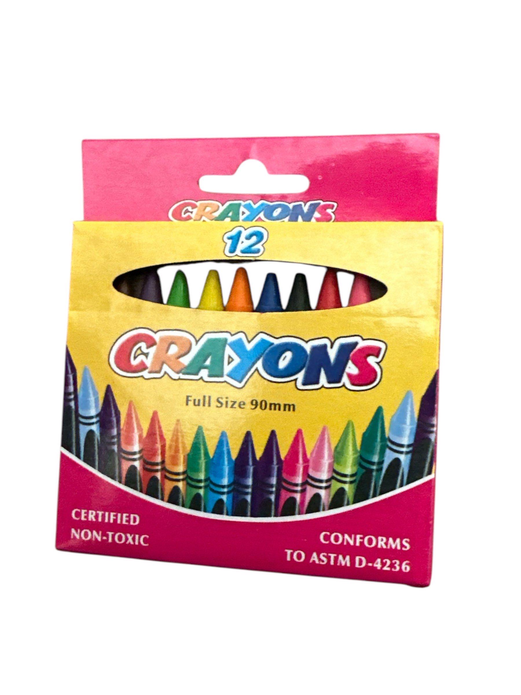 Олівці воскові Crayons 12 кольорів (26216199)