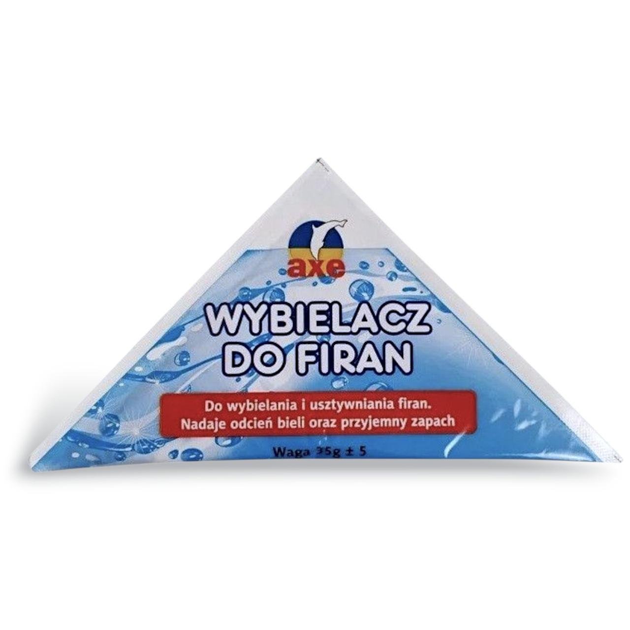 Засіб відбілюючий і підкрохмалюючий Axe для штор 35 г