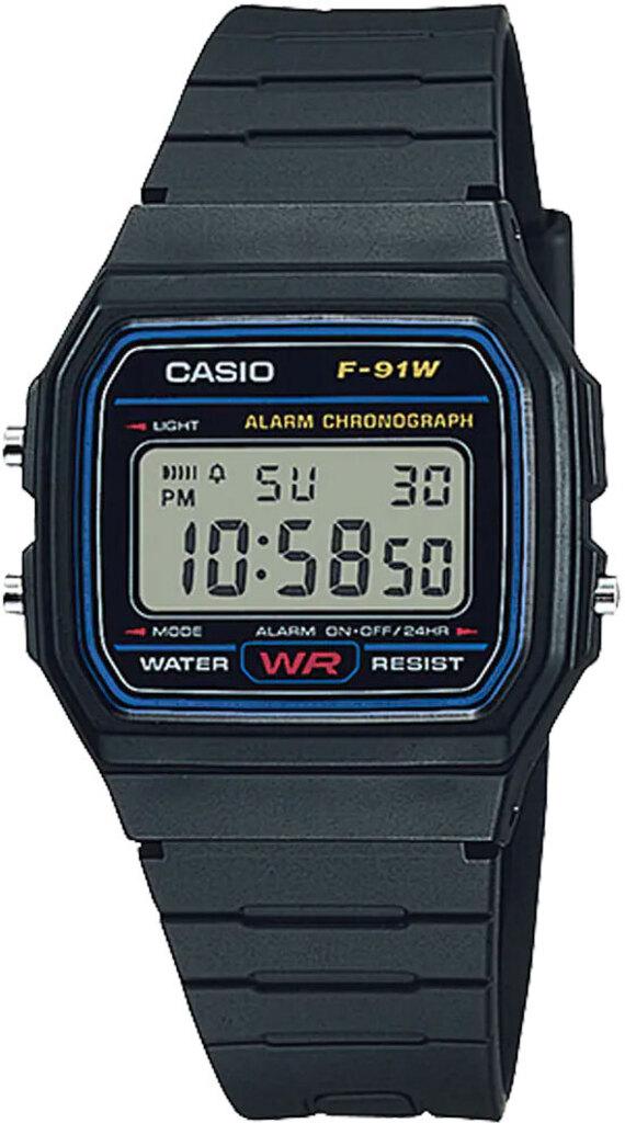 Часы Casio F-91W-1YER кварцевые