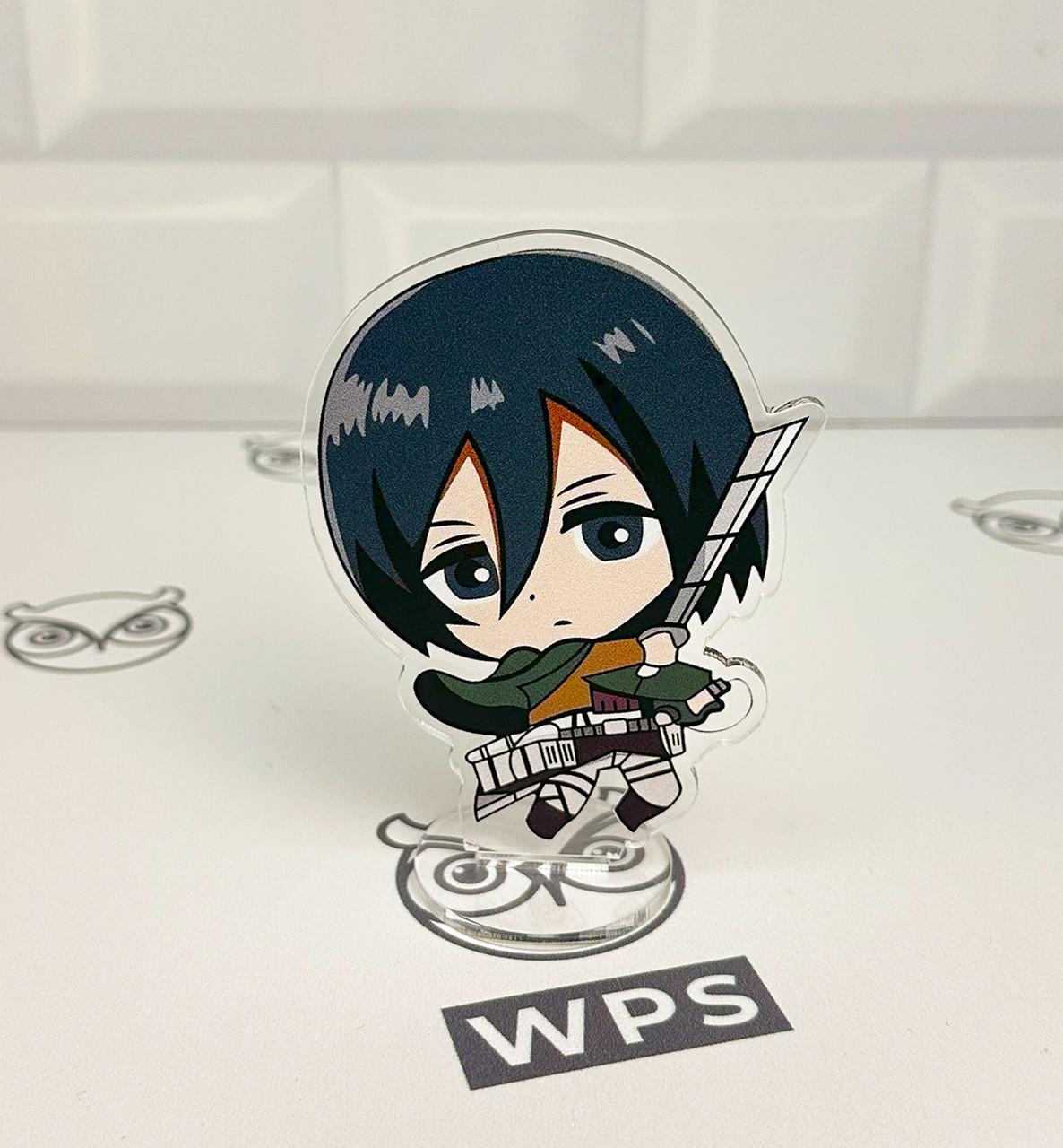 Фигурка коллекционная акриловая Chibi Атака титанов Микаса Аккерман 10 см (2110852321)