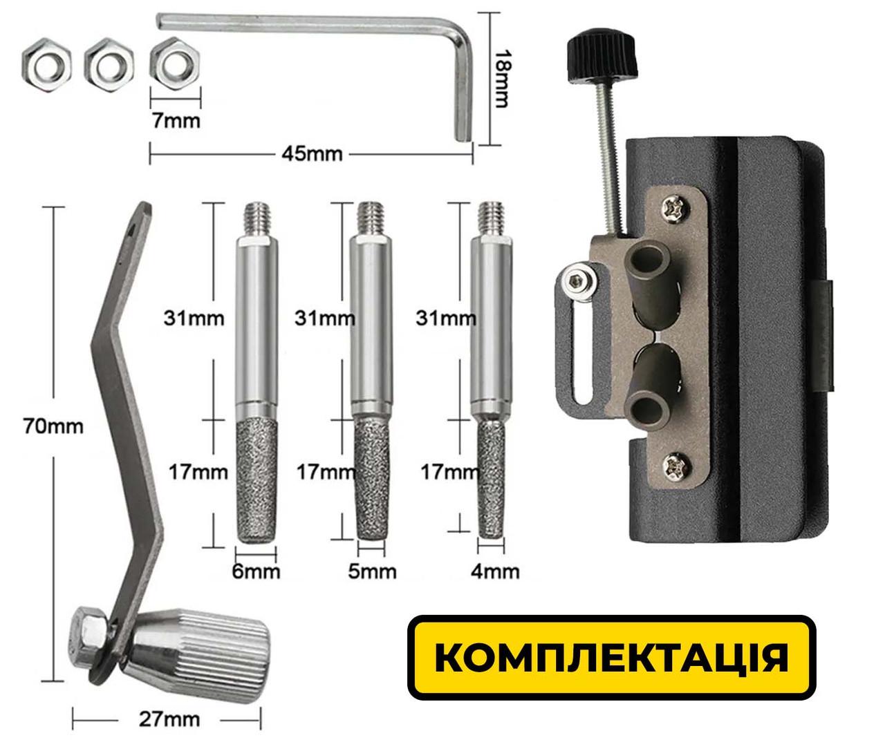 Механічна машинка для заточування ланцюгів пив Black - фото 8