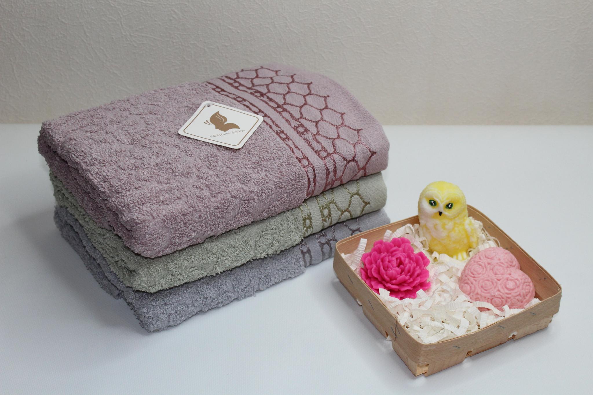 Полотенца махровые Пастель 50х100 см 3 шт. (45568/1)